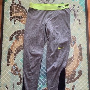 nike pro warm leggings